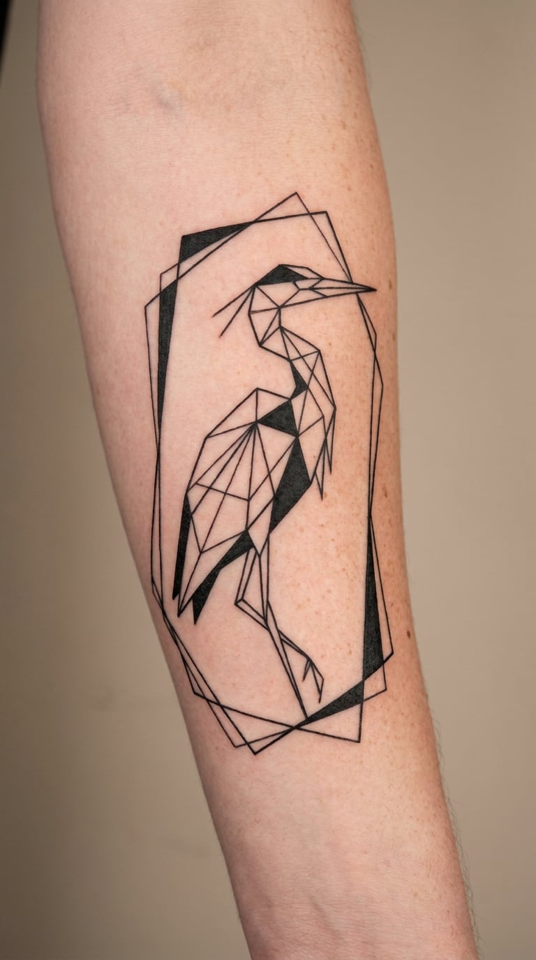 Heron in Geometric Frame
