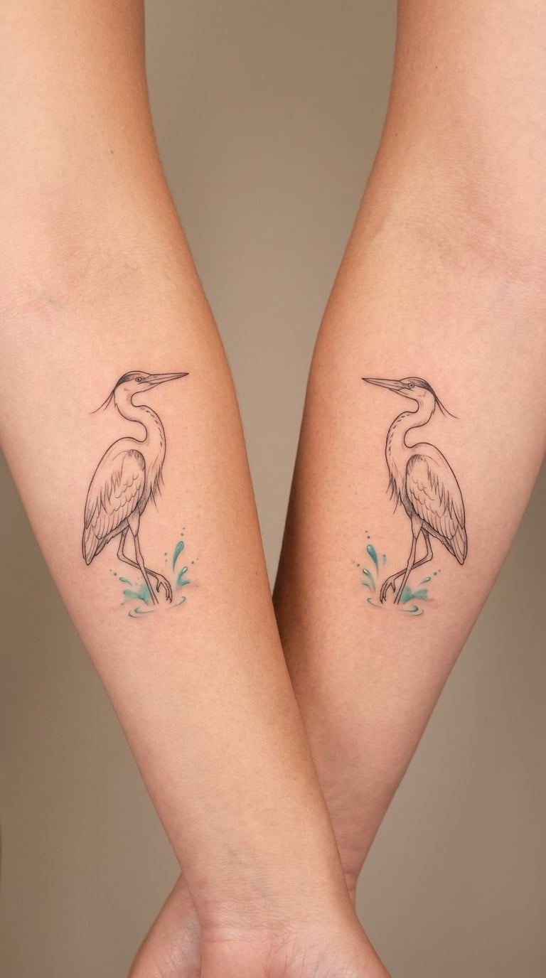 Matching Heron Pair