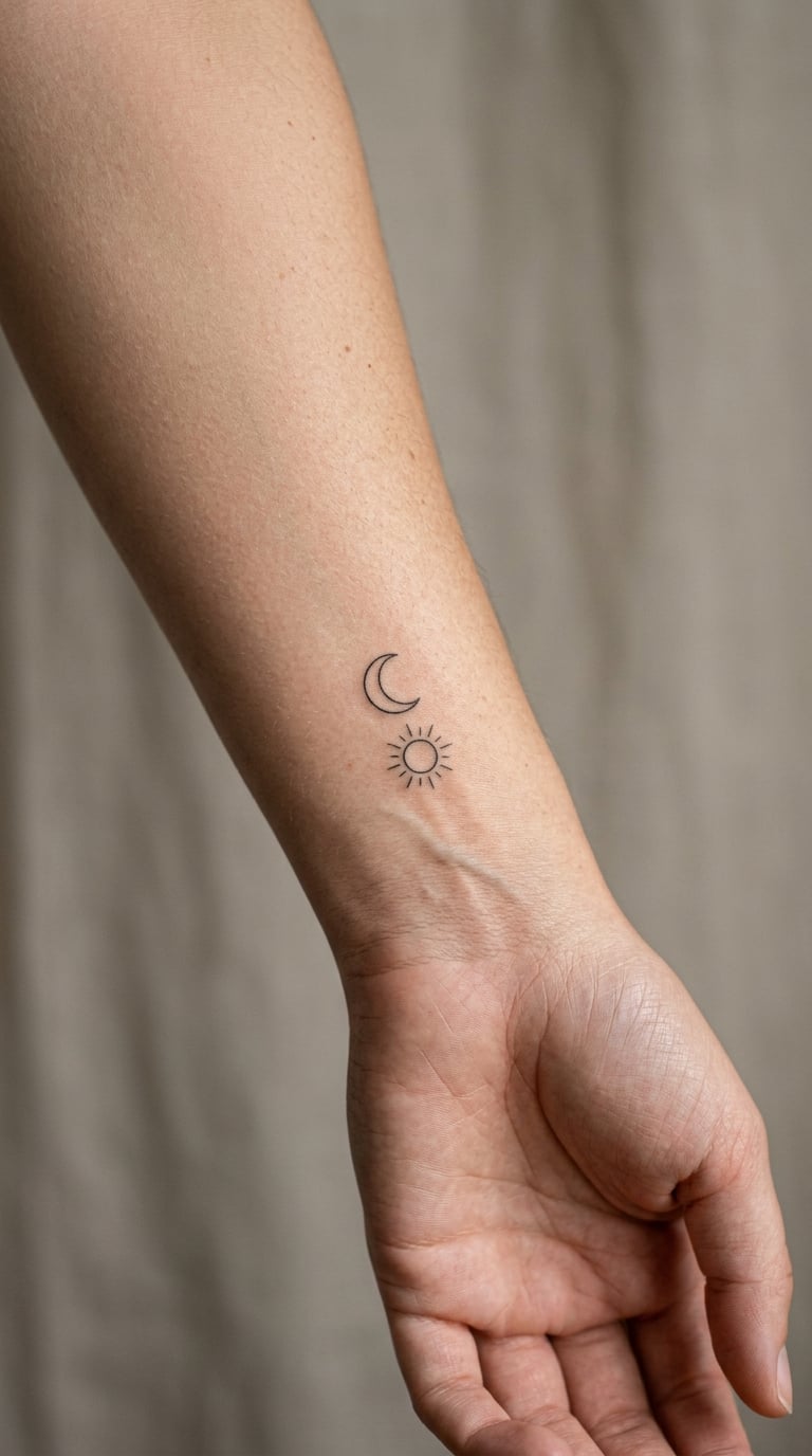 Small Sun and Moon Pair
