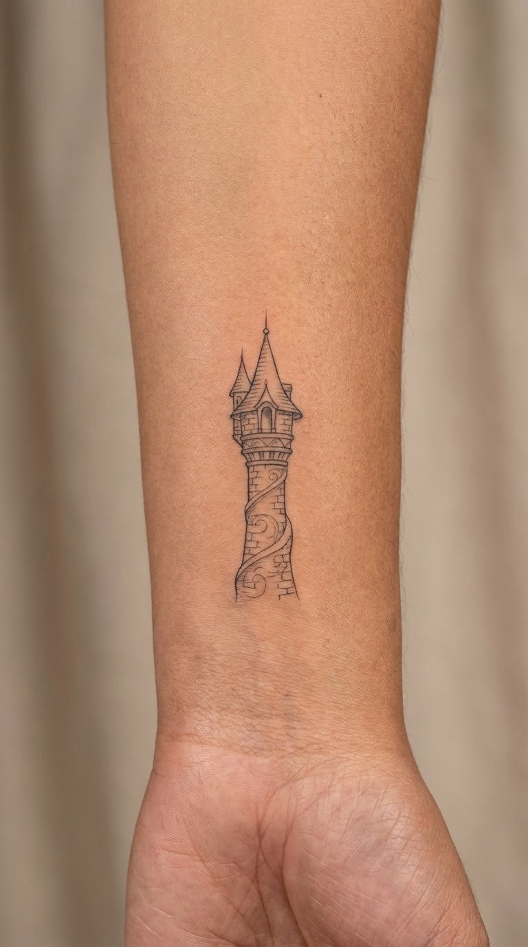 Tiny Fortified Tower on the Wrist