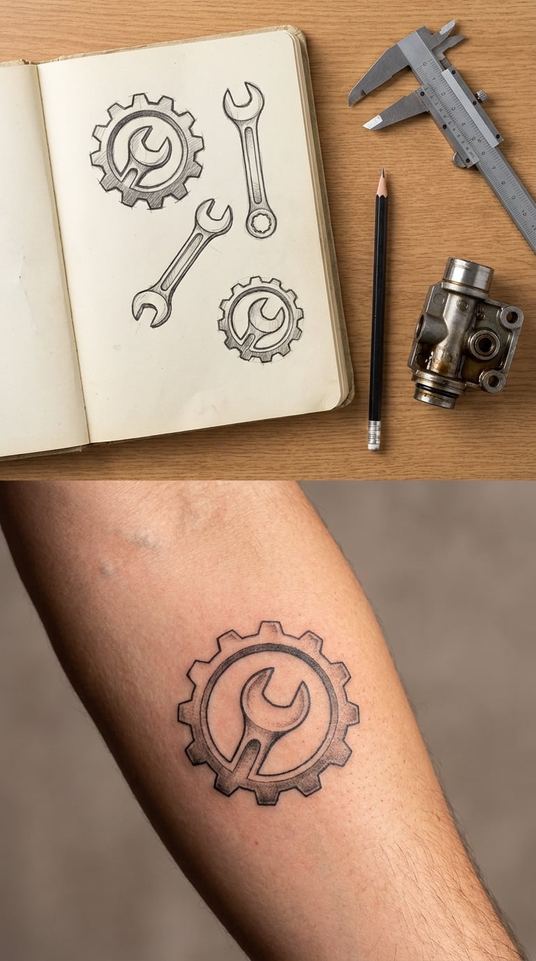 22 Mechanic Tattoo Ideas: Quick Guide
