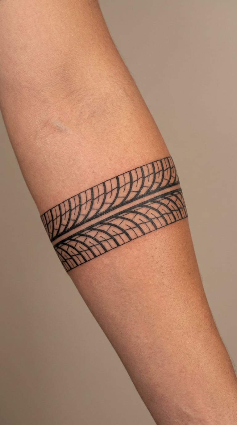Fine-Line Tire Tread