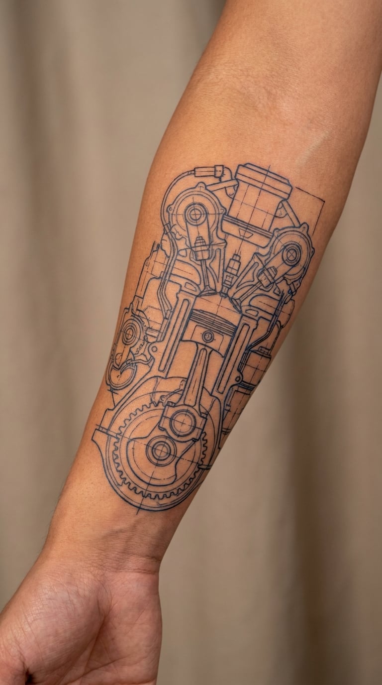 Full Forearm Engine Blueprint