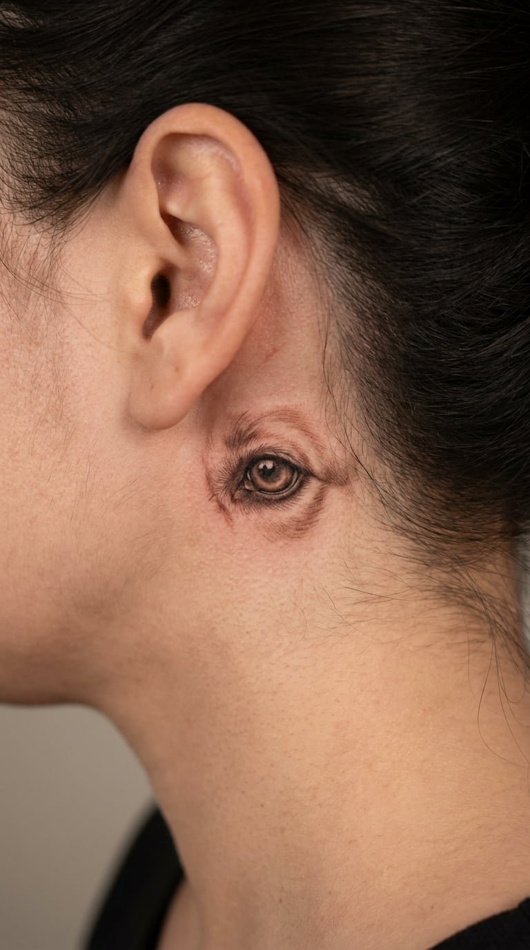 Micro-Realism Eye Portrait