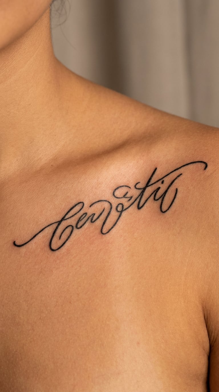Pet Name in Elegant Script