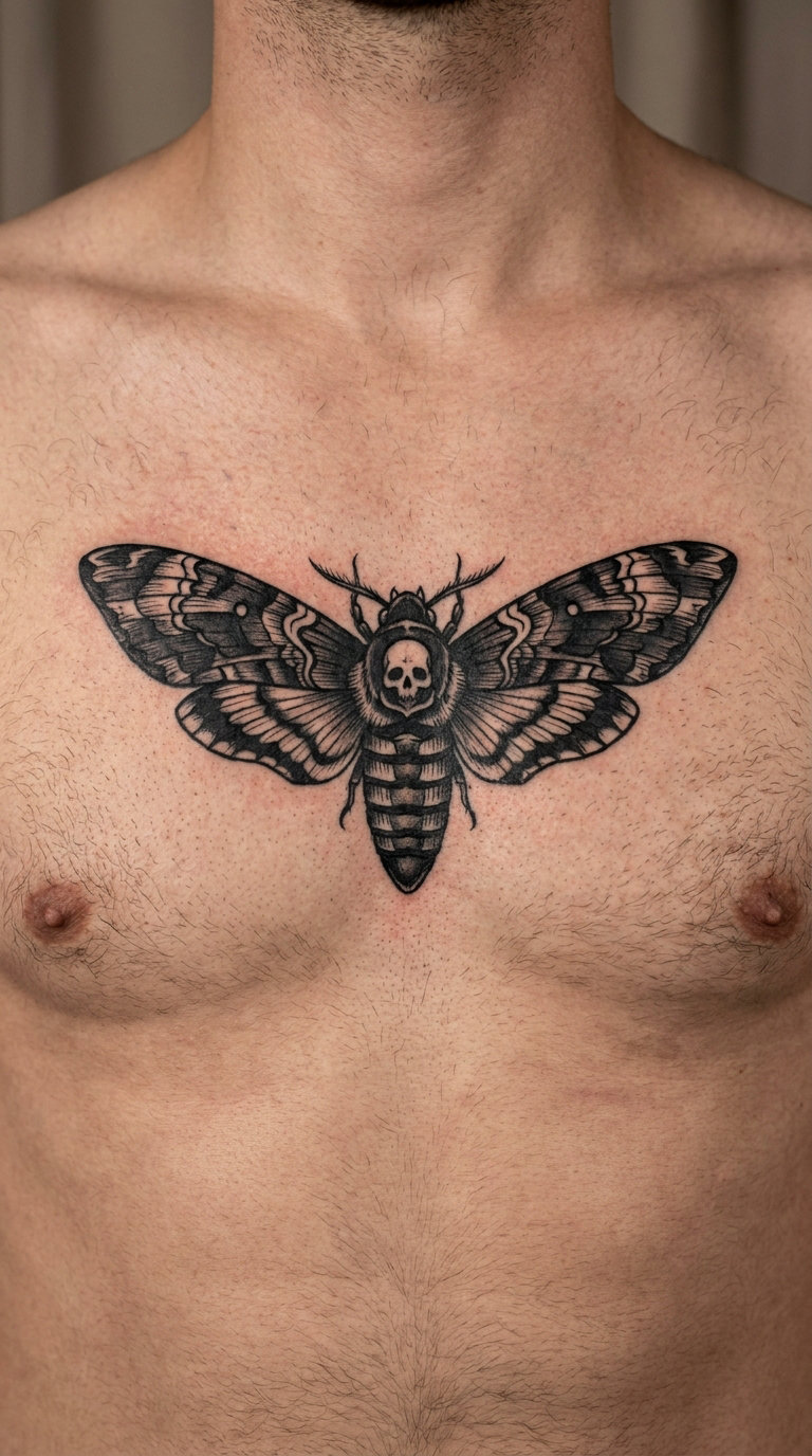 Gothic Death's-Head Moth