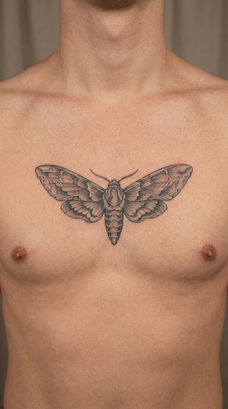 Fossil-Embossed Moth
