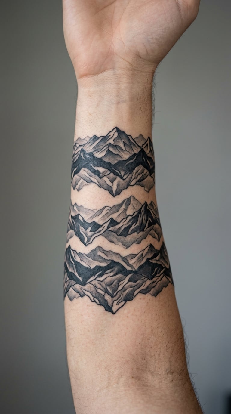 Cascading Layers on the Forearm