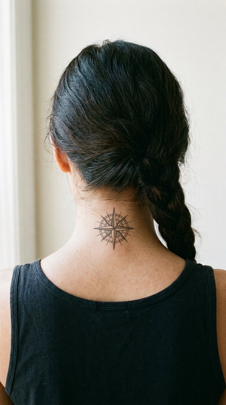 Micro Compass Rose