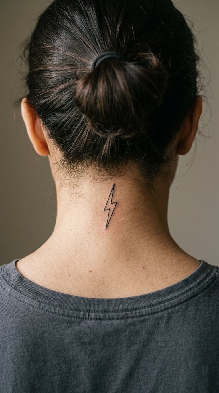 Delicate Branching Lightning Bolt