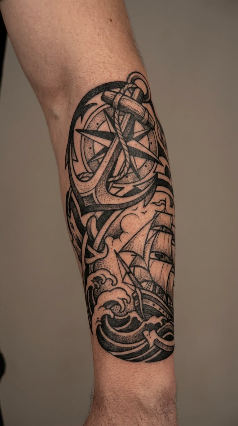 Full-Sleeve Nautical Story