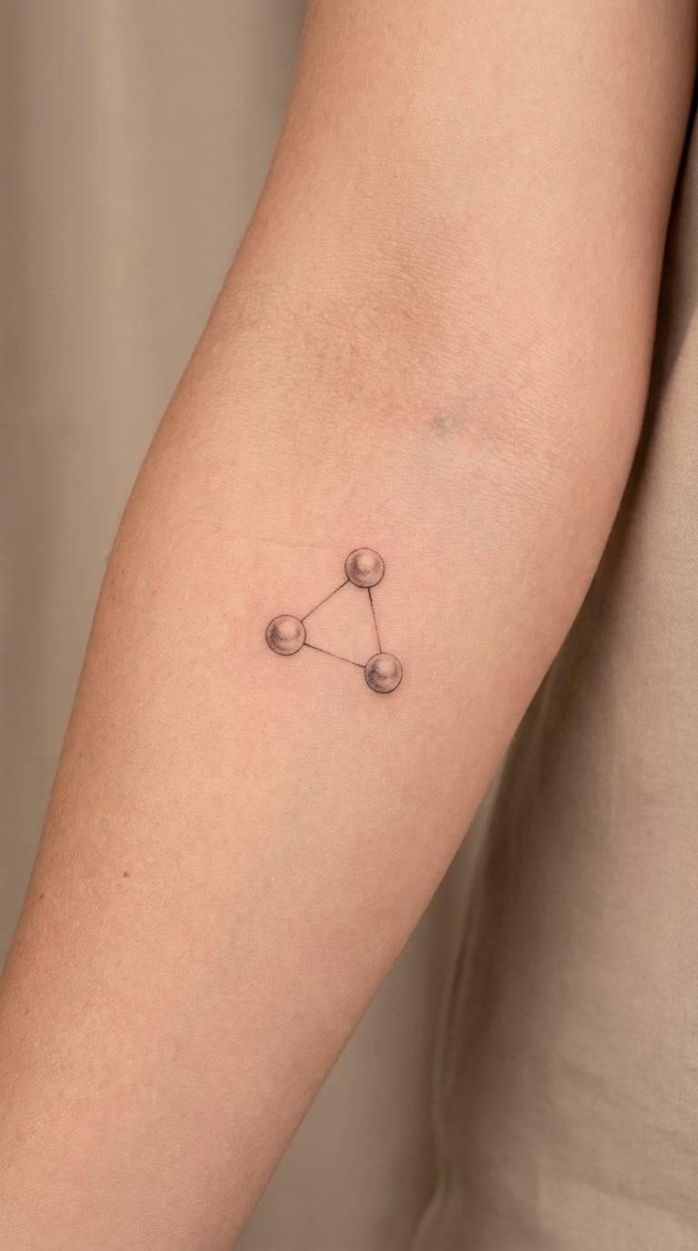 Three Pearls in Minimalist Linework