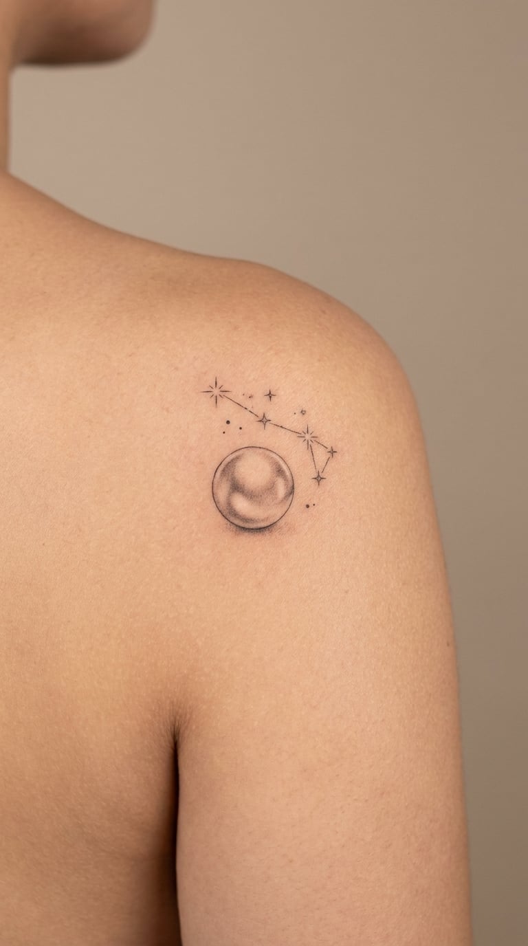 Pearl with Constellation Accent