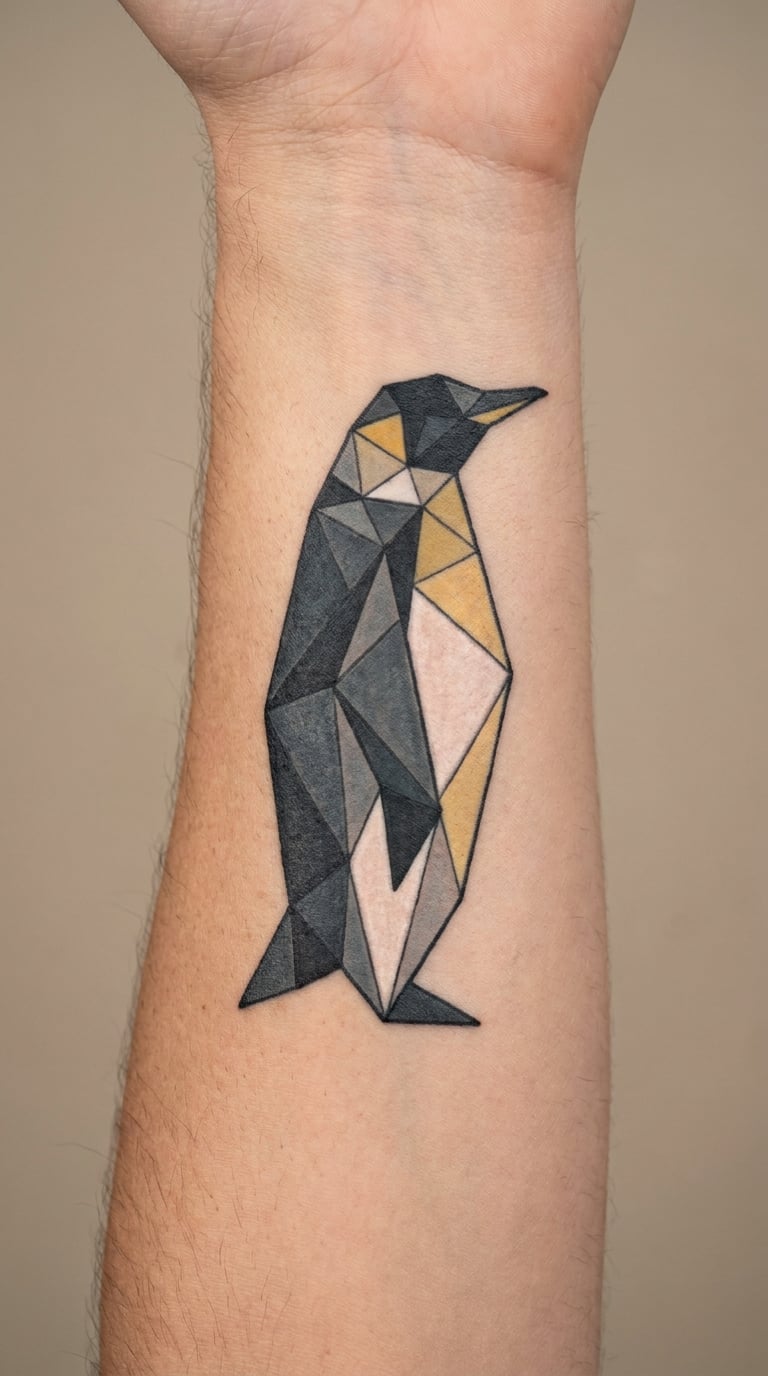 Geometric Penguin Triangle