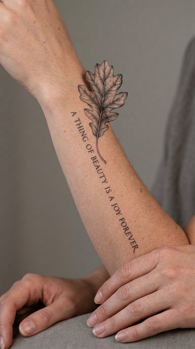 Keats Botanical Half-Line