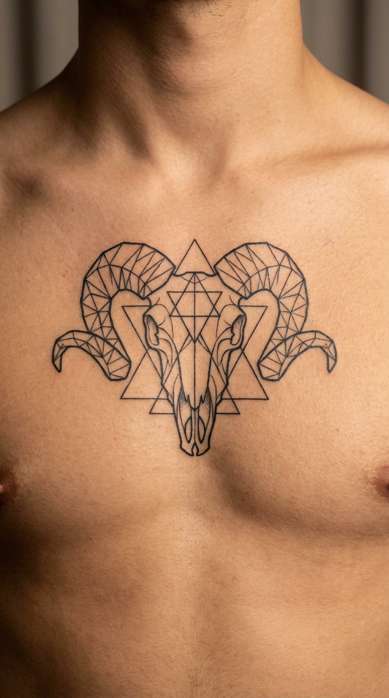 Geometric Ram Head