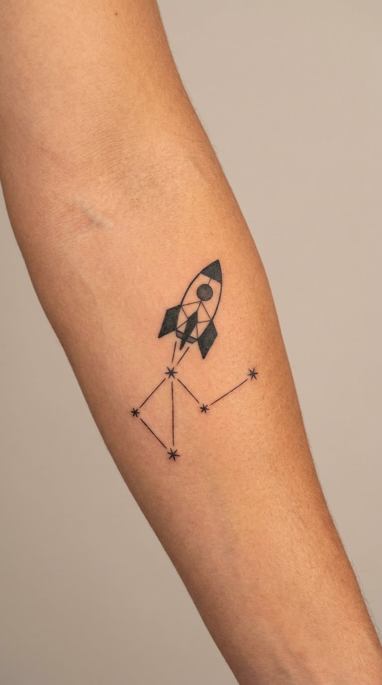 Geometric Rocket Constellation