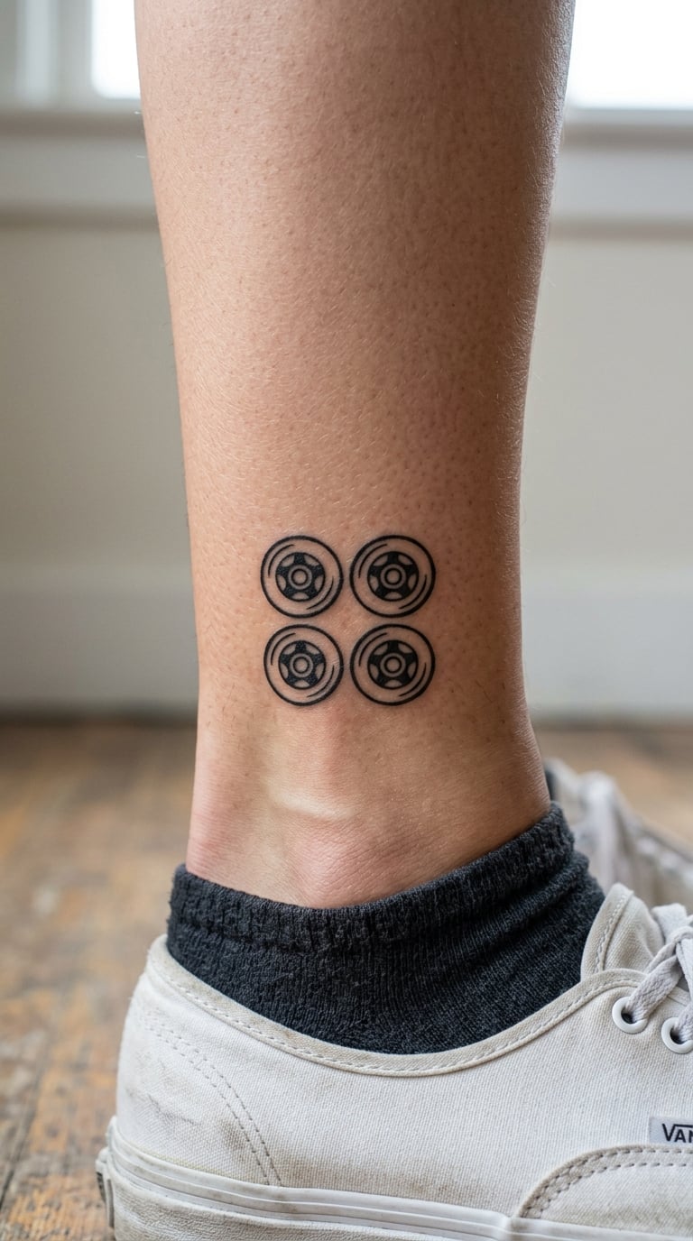 Minimalist Four-Wheel Tribute