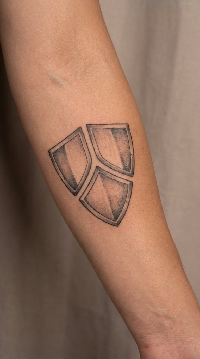 Minimal Three-Motif Shield
