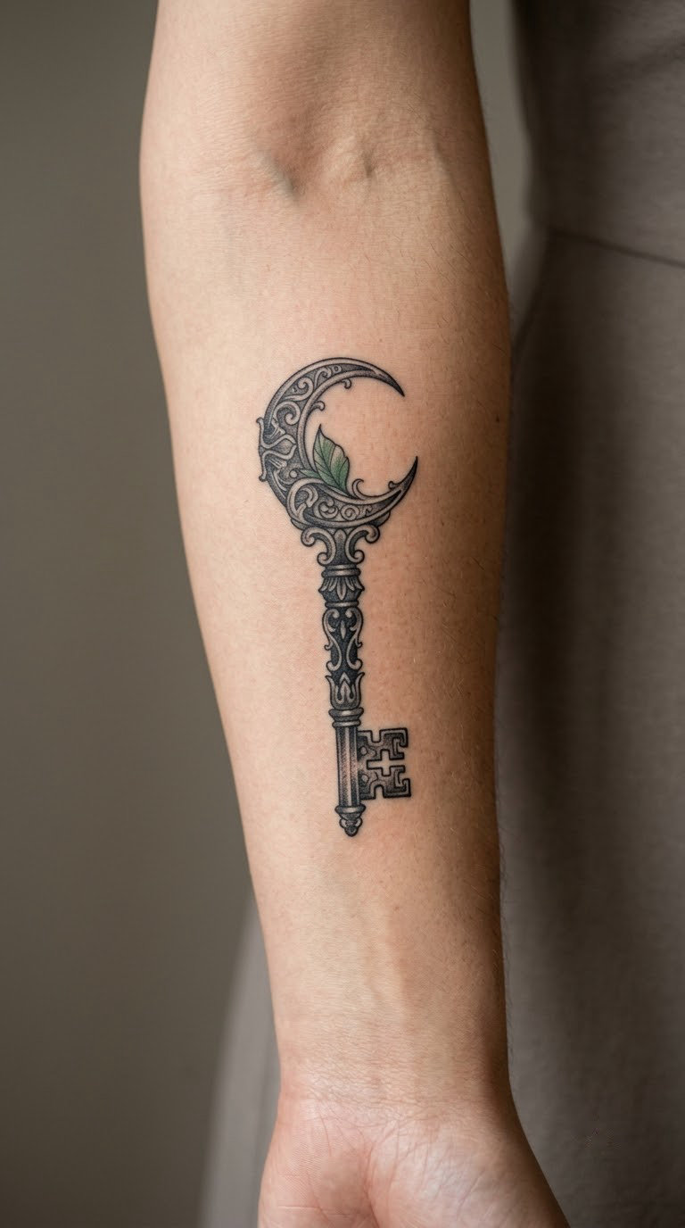 Moss-Covered Temple Key