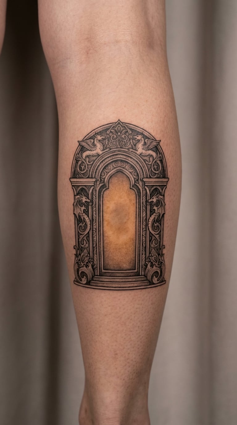 Hidden Temple Doorway