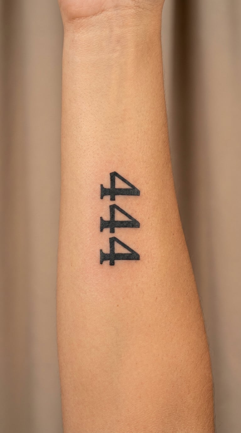 Vertical 444 on the Forearm