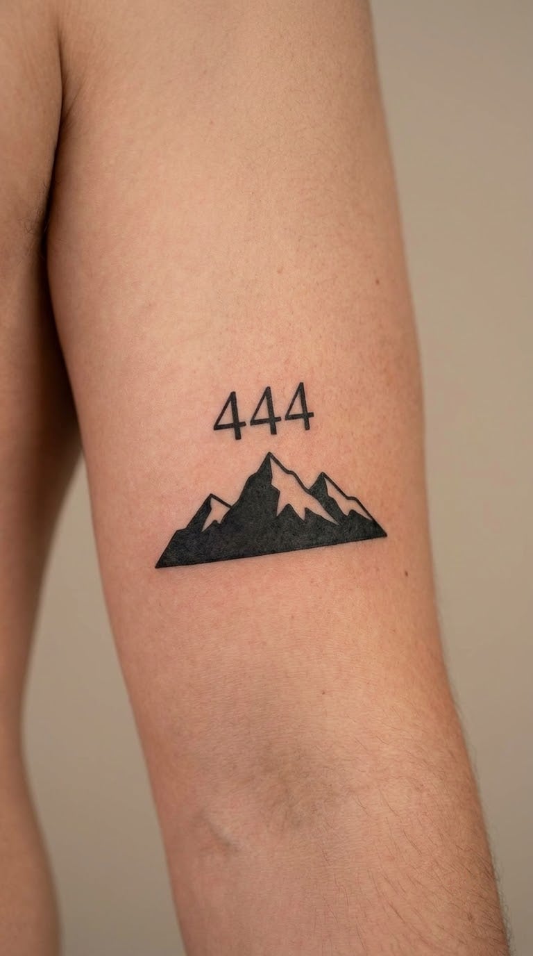 444 with a Minimal Mountain