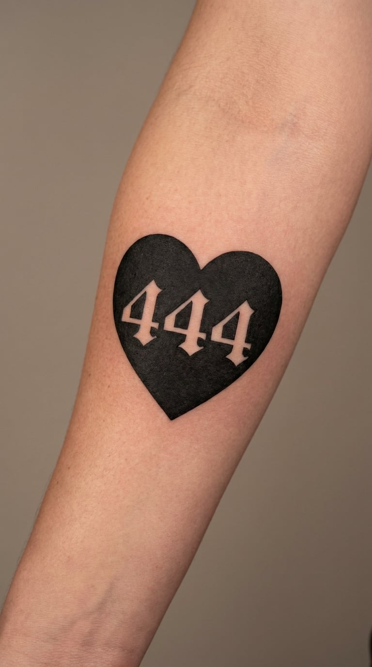 Blackwork 444 Heart