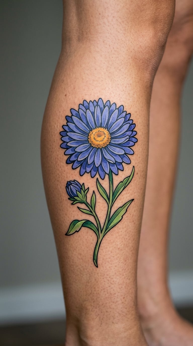 Graphic Cel-Shaded Aster