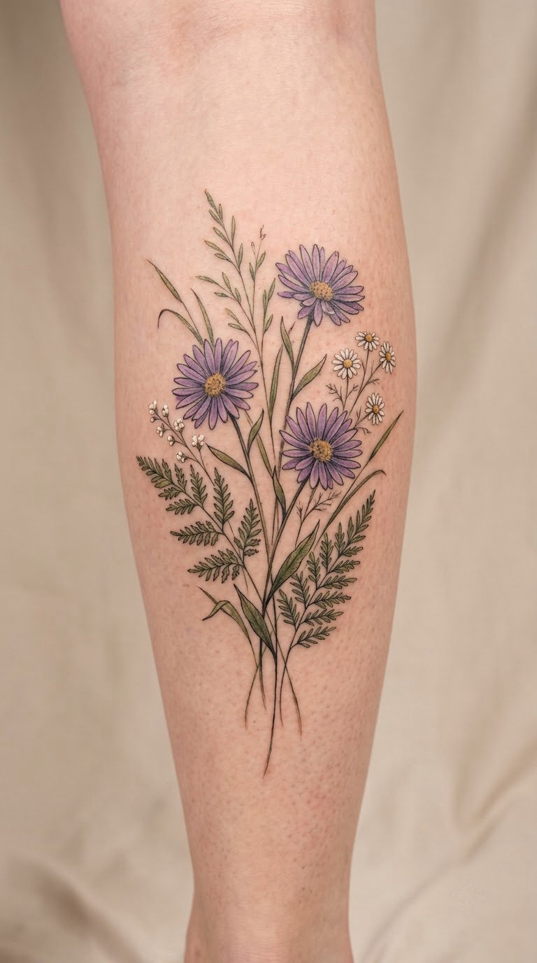 Wildflower Meadow Cluster