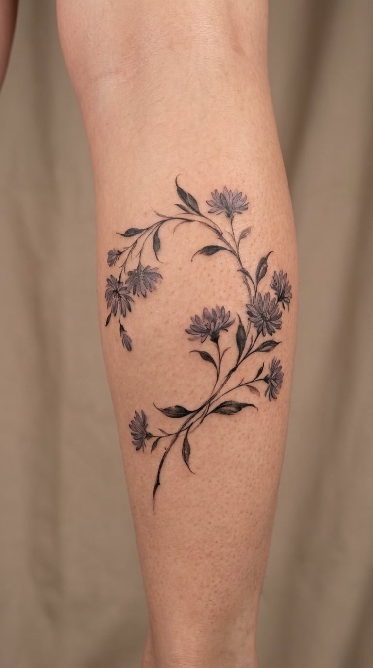 Japanese-Inspired Aster Branch