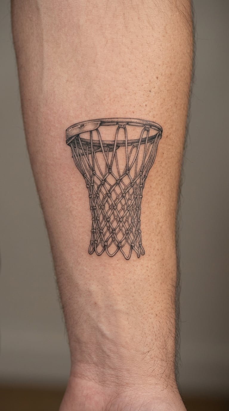 Micro-Realism Basketball Net
