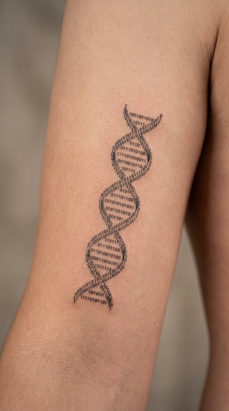 Binary DNA Double Helix
