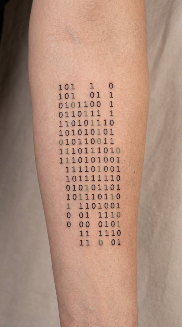 Matrix-Inspired Binary Rain