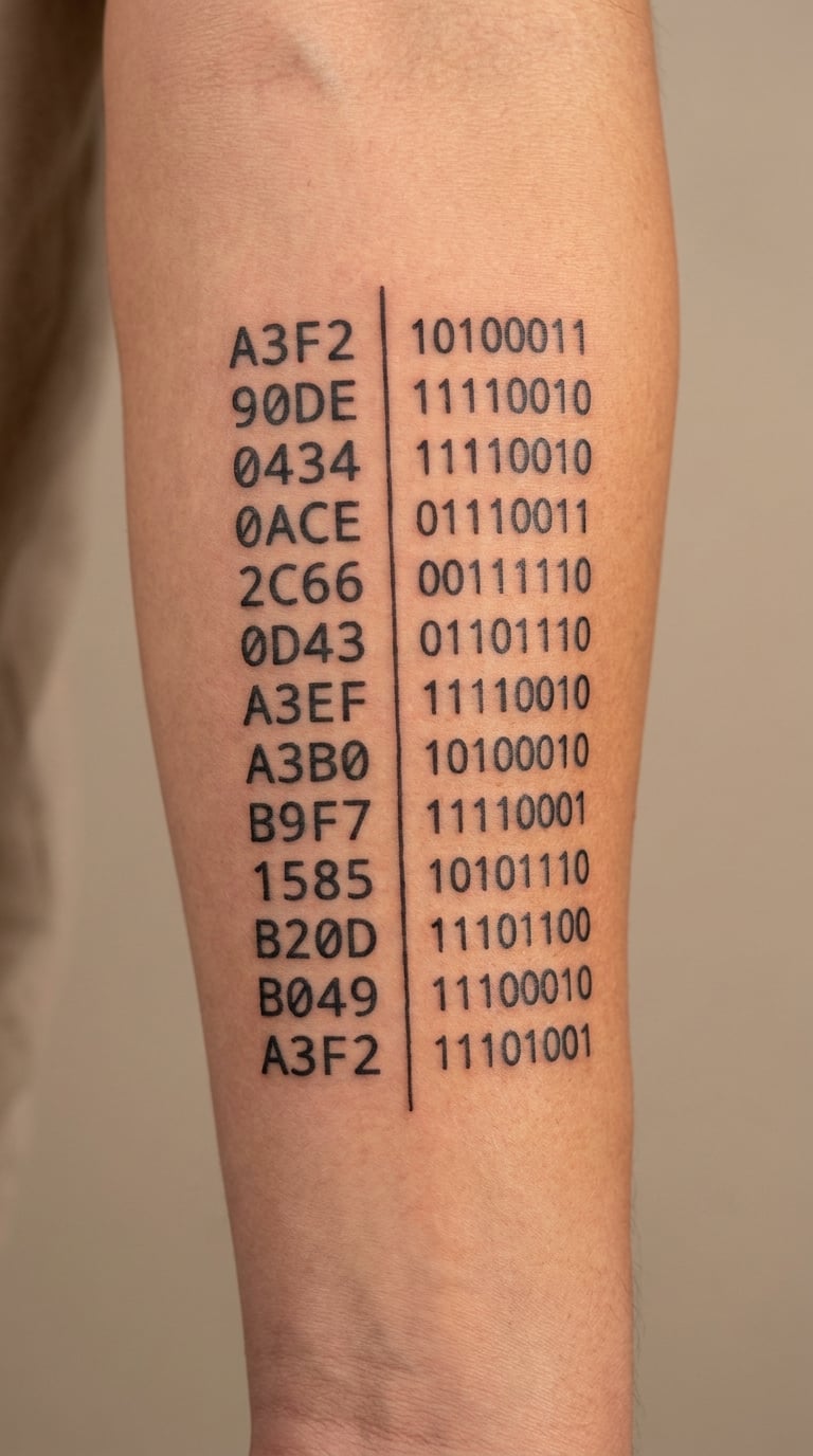Hex-to-Binary Conversion Design