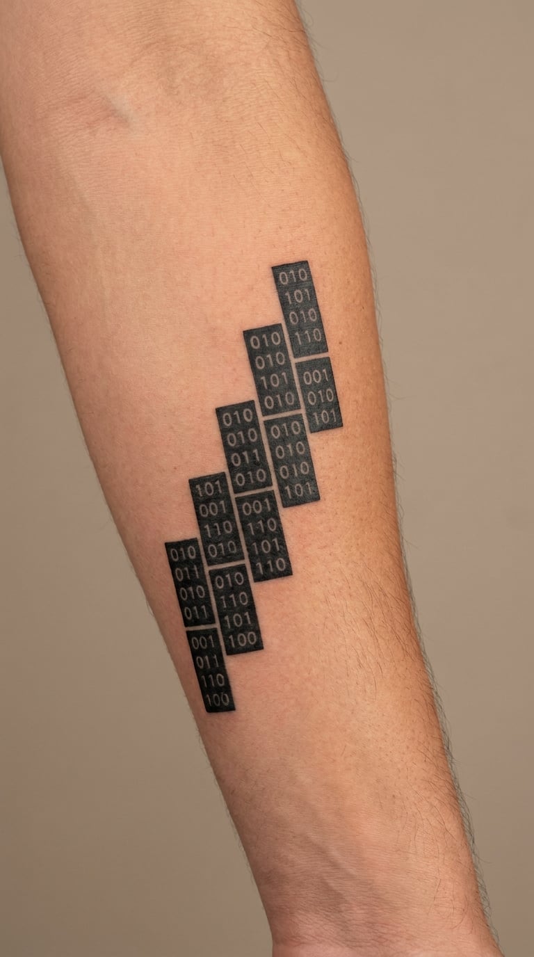 Binary Pixel Staircase