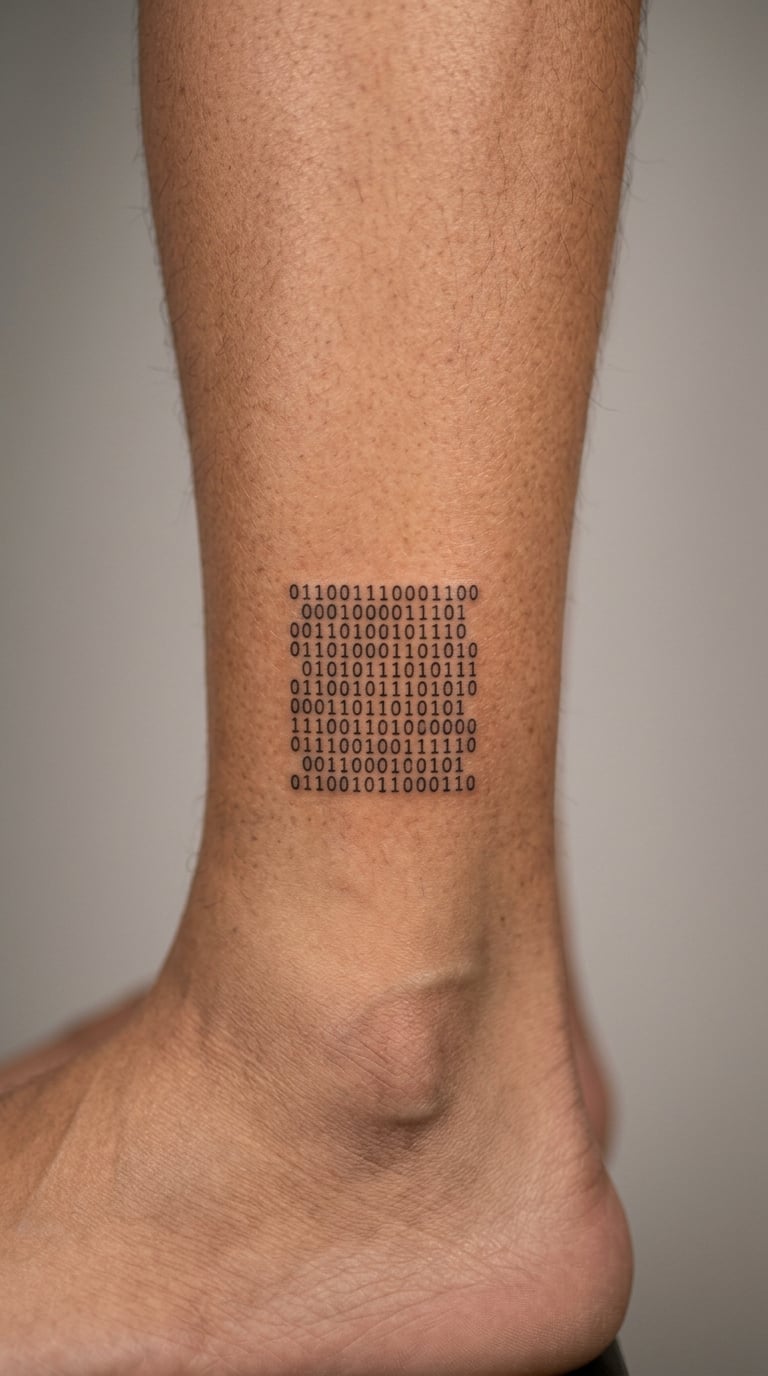 Square Binary Block on the Ankle