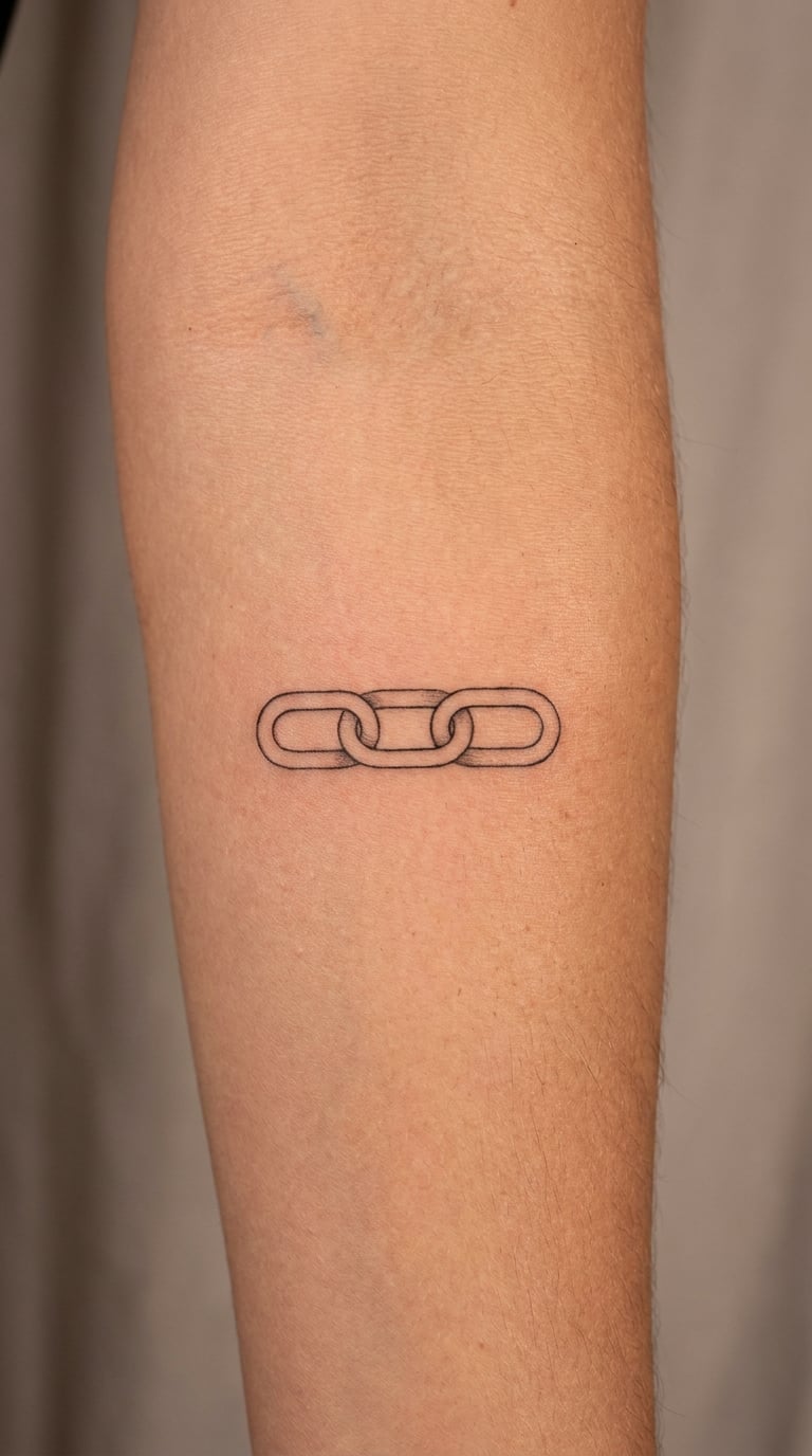 Fine-Line Chain Links