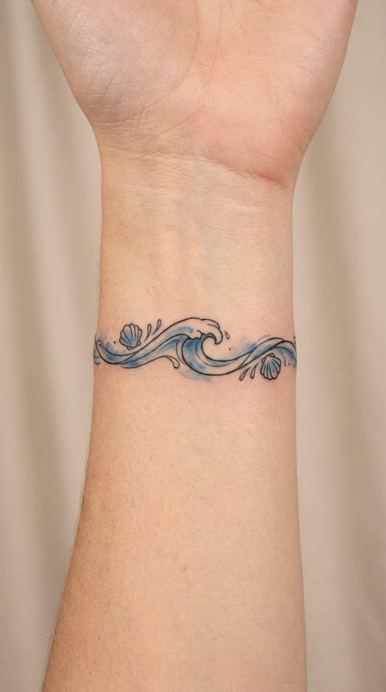 Wave and Pearl Band