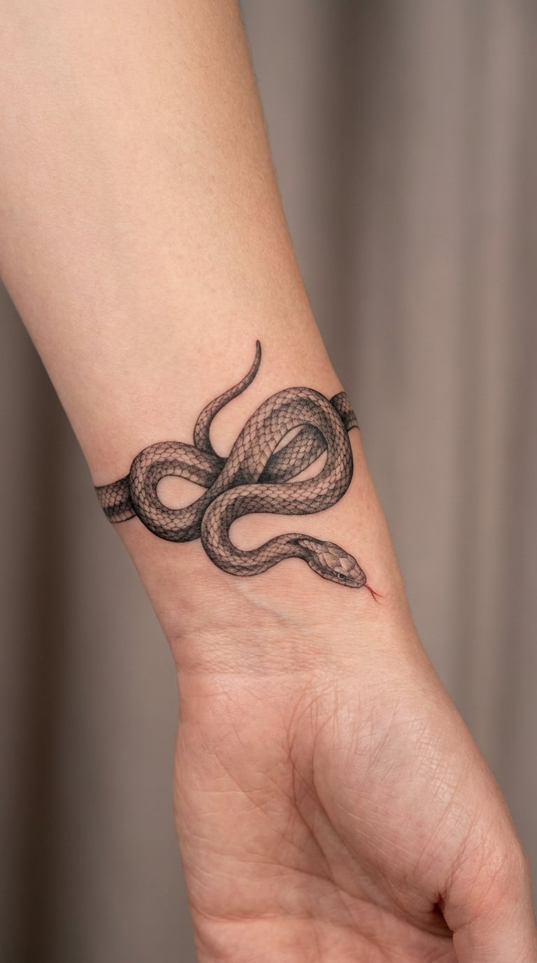 Snake-Wrap Cuff