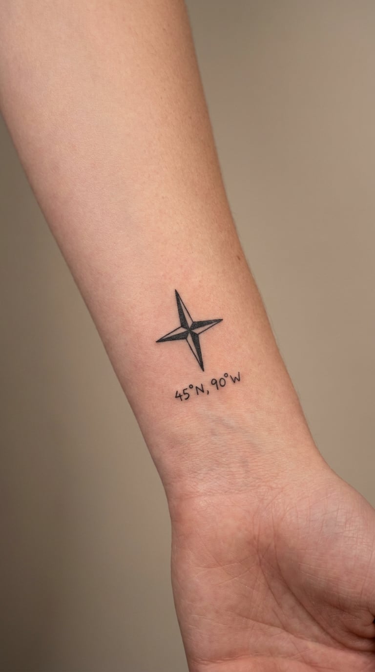 Minimal North Star with Personal Coordinates
