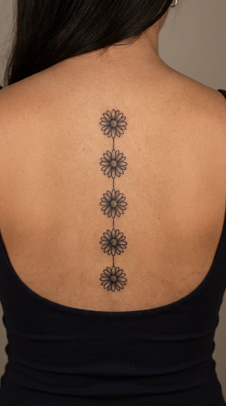 Daisy Chain Down the Spine