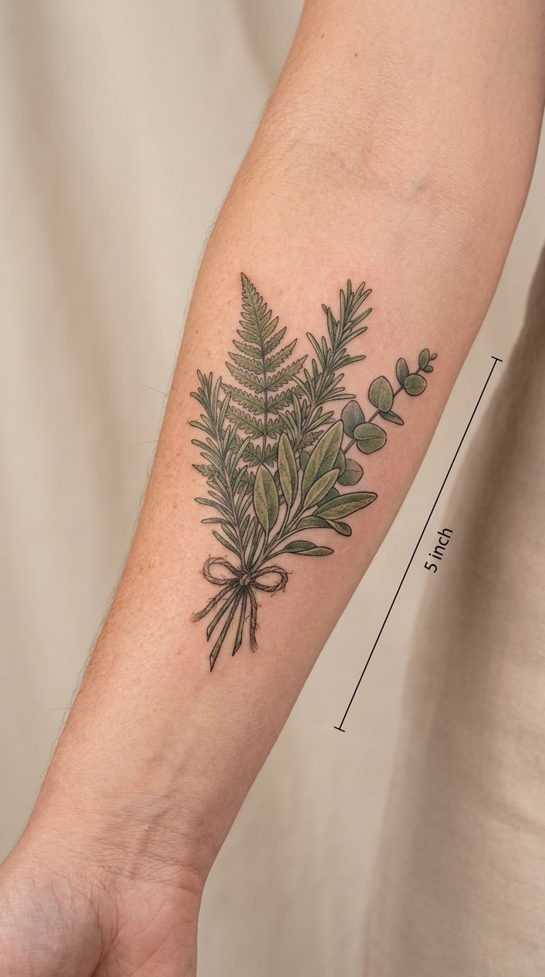 Herb Garden Bundle in Botanical Style