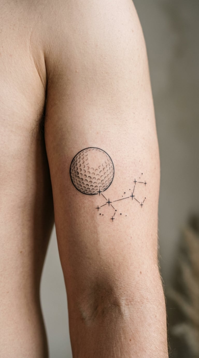 Golf Ball as a Constellation