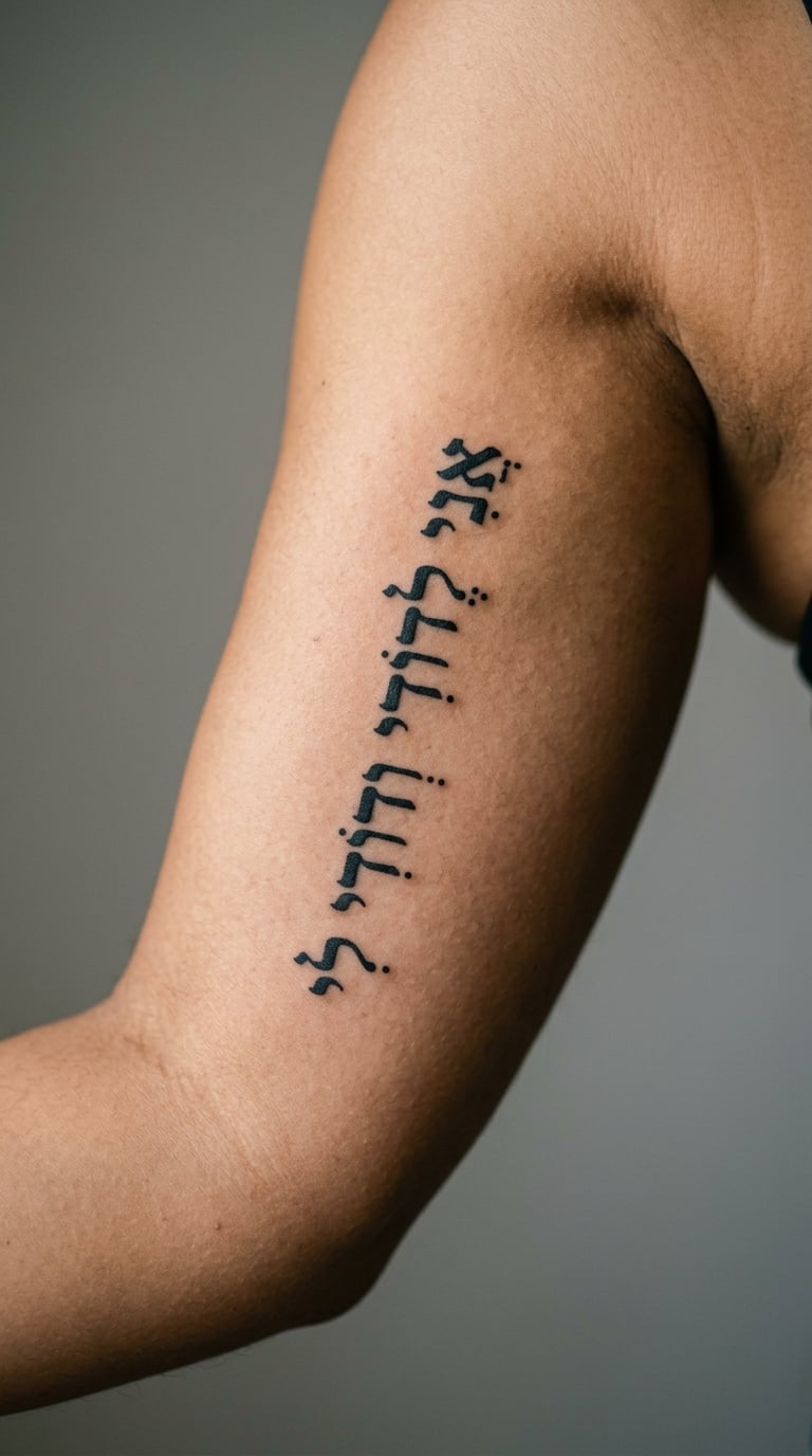Hebrew Word Yisrael in Traditional Style