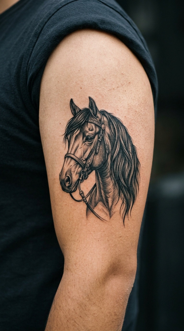 Western Horse Portrait