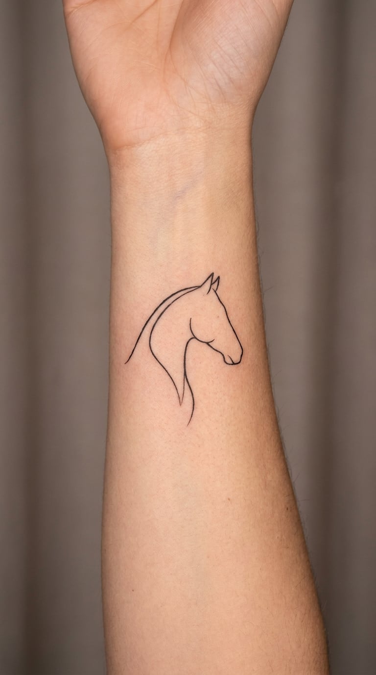 Minimal Horse Head
