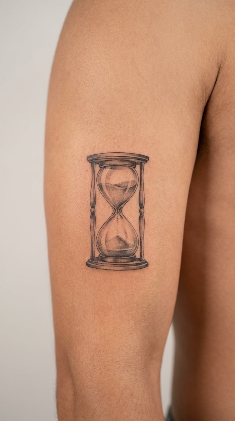 Micro-Realist Hourglass with Loose Sand