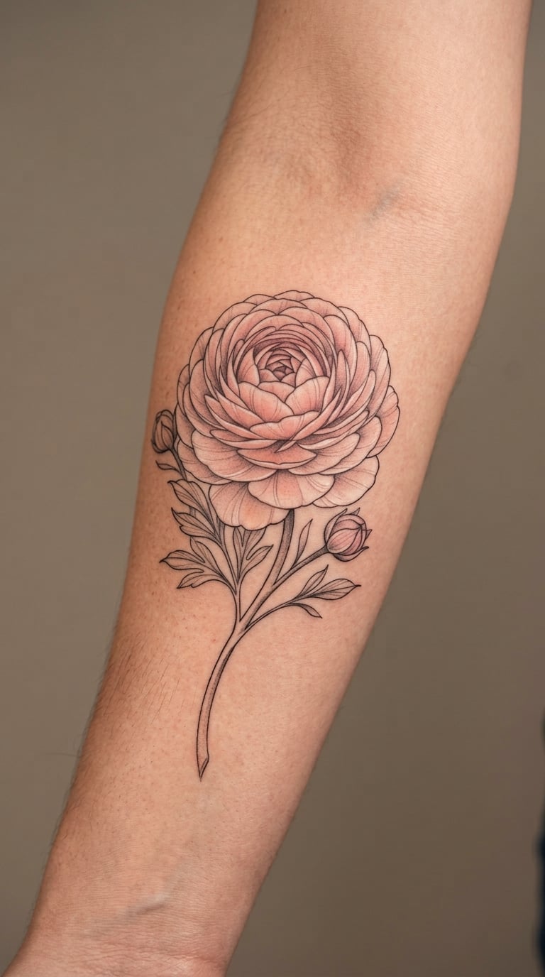 Ranunculus Spiral