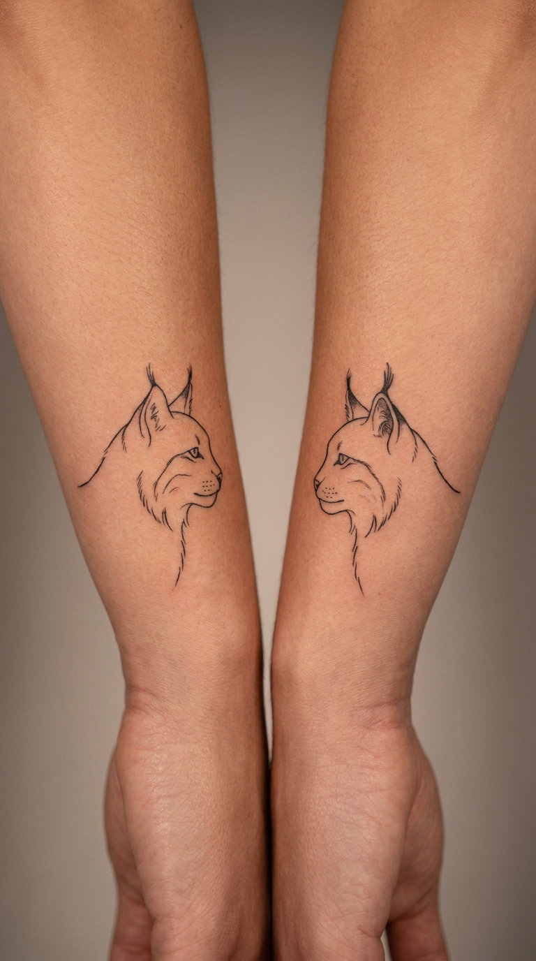 Two Lynx Profiles as a Matching Pair